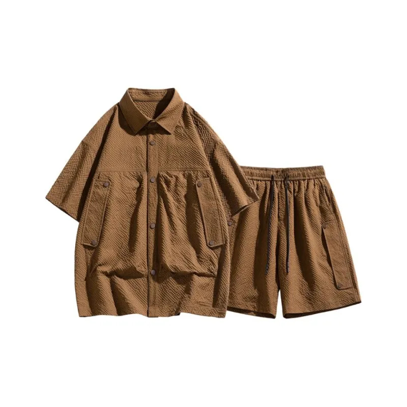 Anyveiw Shirt Matching Set Unisex-14