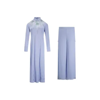 A LIFE ON THE LEFT Casual Suit Women's Screen Mountain Purple