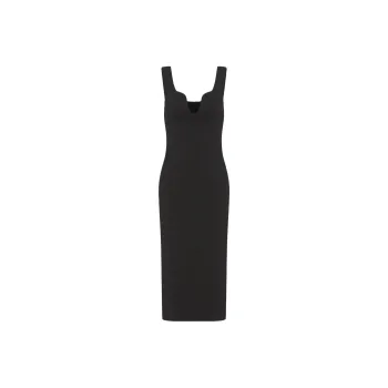 GIORGIO ARMANI Technical Viscose jersey Tube Dress
