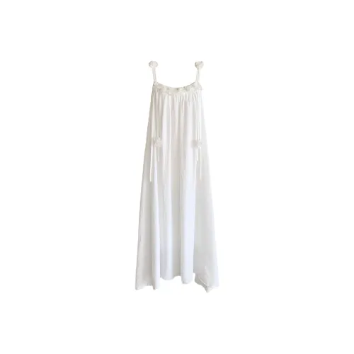 Udon House Slip Dress Women's White