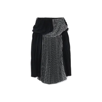 Yohji Yamamoto Casual Long Skirts Women's Black