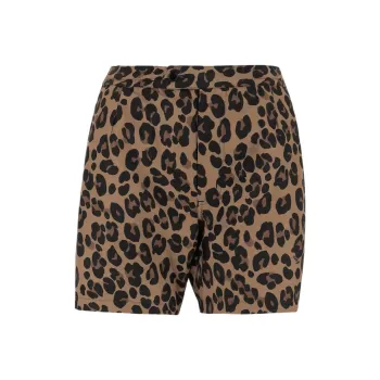 ASPESI Leopard print Shorts