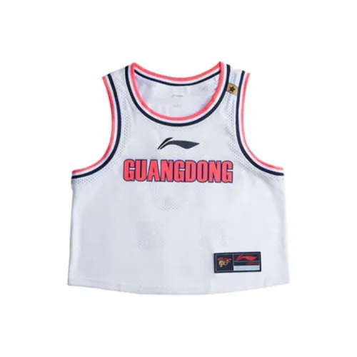 LiNing CBA Collection Sports Jersey Guangdong Team, Zhao Rui Size 10 Women's Standard White