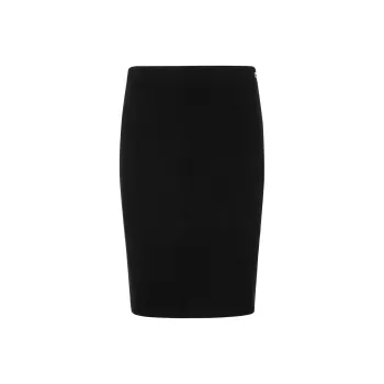 CALVIN KLEIN Casual Short Skirts Women's Space Black