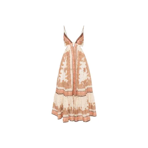 Zimmermann Maxine Plunge Maxi Dress