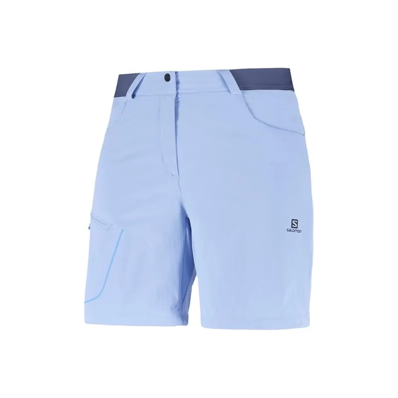 SALOMON Sports Shorts Women's Tranquil Blue-0