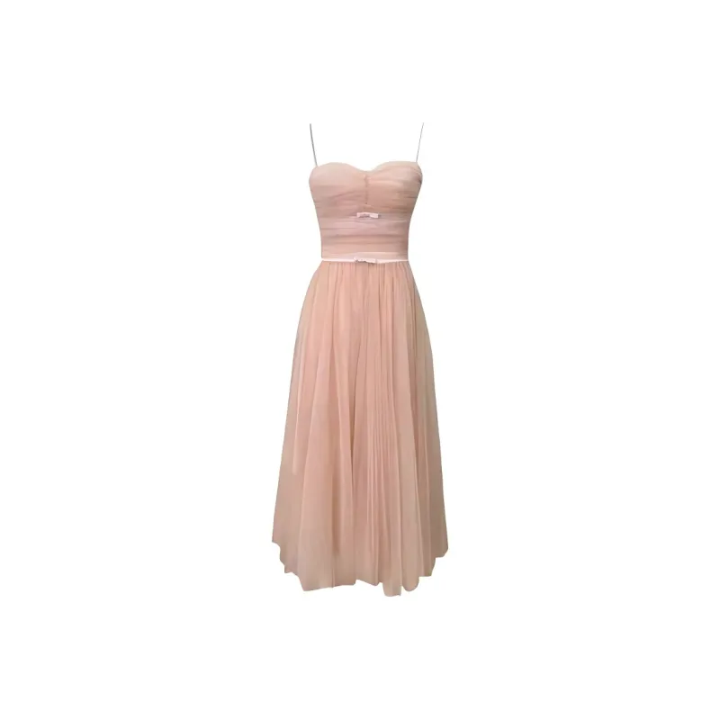 CZMO Slip Dress Women's Nude Pink-0