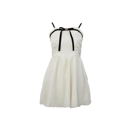 Incolore Slip Dresses Women's White