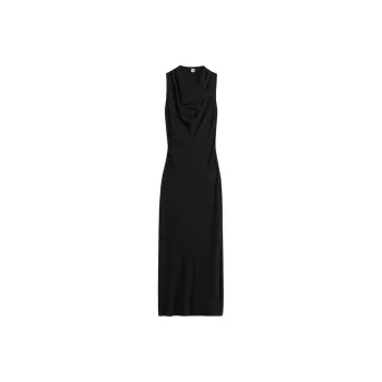 TOTEME Cowl Neck Sleeveless Maxi Dress