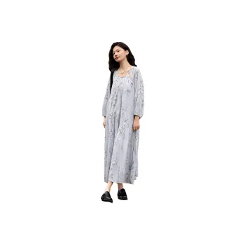 Demana Long Sleeved Dresses Women's Light Gray