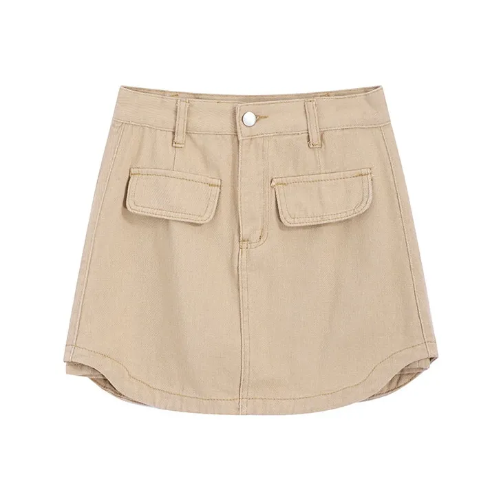 Garbege Denim Short Skirts Women's-14