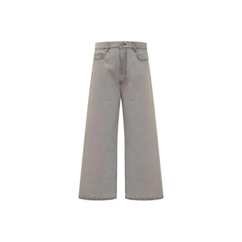 GANNI Future Denim Wide Jeans-0