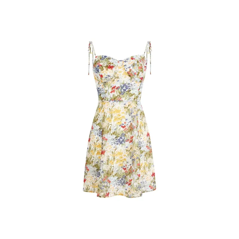KYKW Slip Dresses Women's White-0