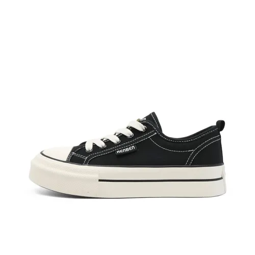 RENBEN Lightweight, Wear resistant, And Non slip Low Top Canvas Shoes Women's