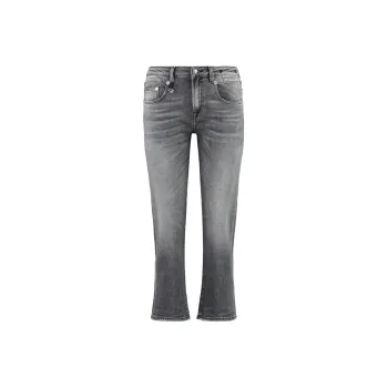 R13 Distressed effect Cropped Jeans