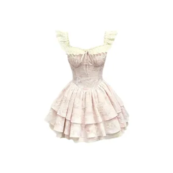 ABBY GODDESS Sleeveless Dress Women's Pink