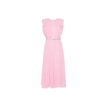 Self-portrait Chiffon Tunic Midi Dress