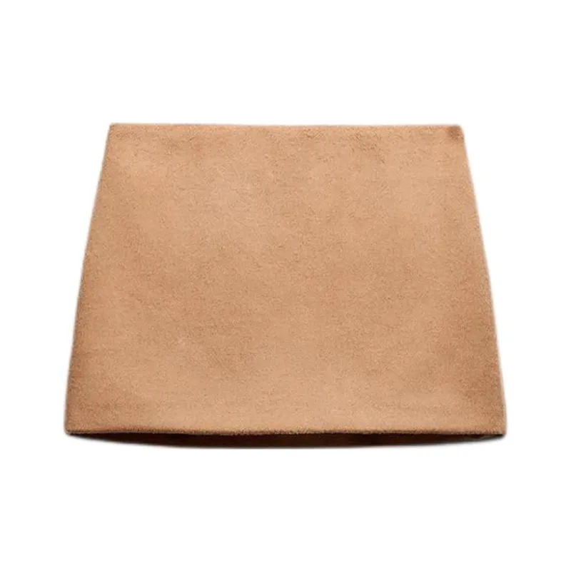 ZARA Casual Short Skirts Women's Tan-0