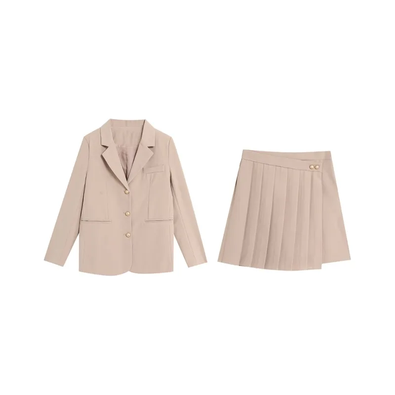 HAPG Two Piece Skirt Sets Women's-3