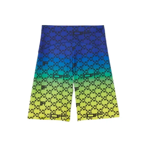 OFF WHITE Athletic Monogram Shorts Multi