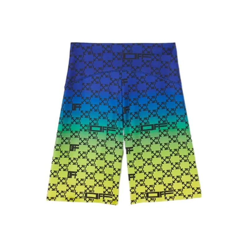 OFF WHITE Athletic Monogram Shorts Multi-0