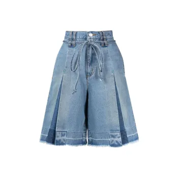 ANDERSSON BELL Denim Shorts Women's Blue