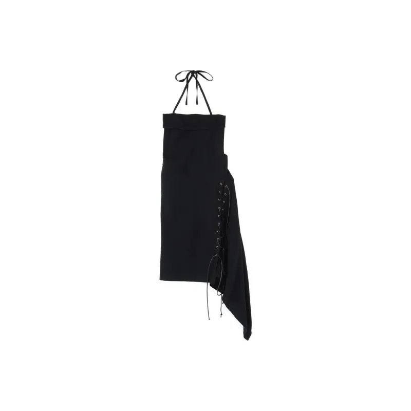 Yohji Yamamoto Slip Dress Women's Black-0