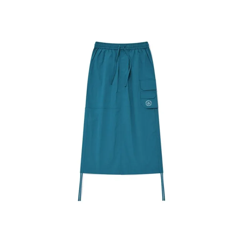 Kirsh FW23 Casual Long Skirt Women's Blue-0