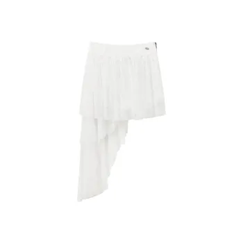 CHUU Casual Short Skirts Women's White