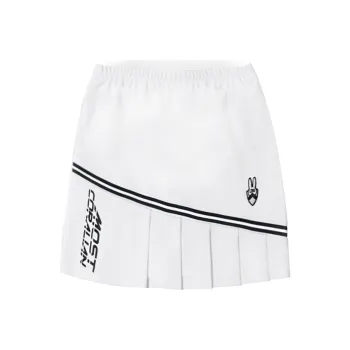 CORALIAN Casual Short Skirts Women's White