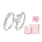 Sweetheart Princess 💗 Bestie Couple Rings[Heartbeat White Box]
