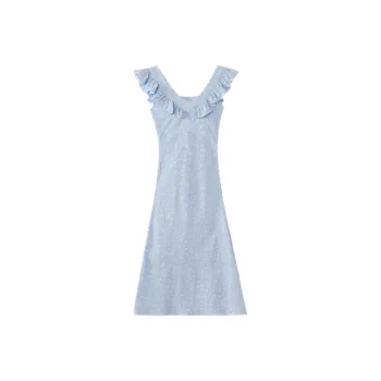 ABBY GODDESS Sleeveless Dress Women's Light Blue