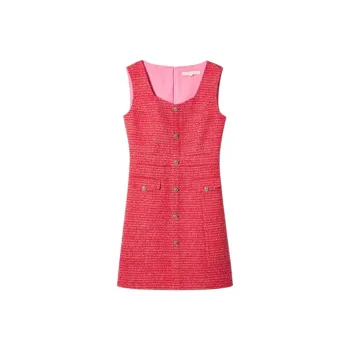 PSALTER Sleeveless Dress Women's Rose Red