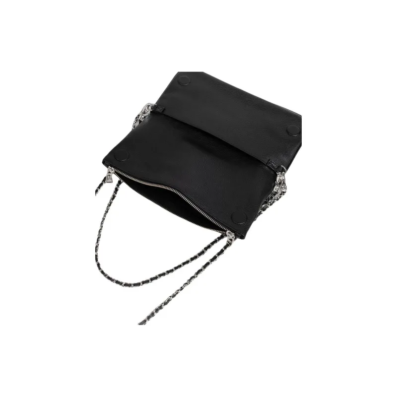 Zadig & Voltaire Rock Logo plaque Shoulder Bag-4