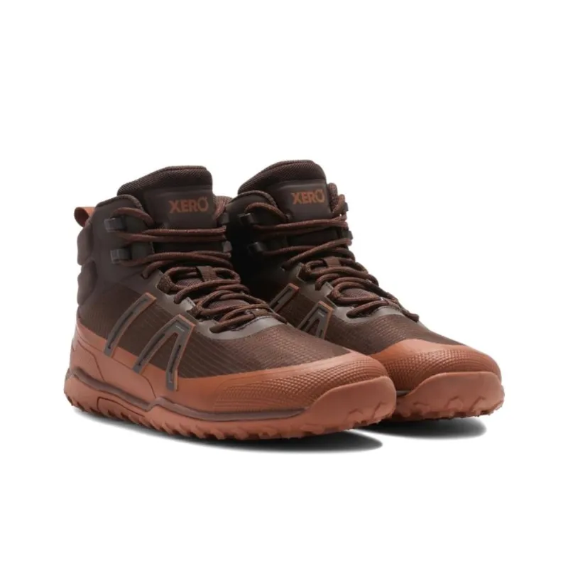 Xero Shoes Scrambler Trail Mid Top Hiking Shoes Men's Brown-2