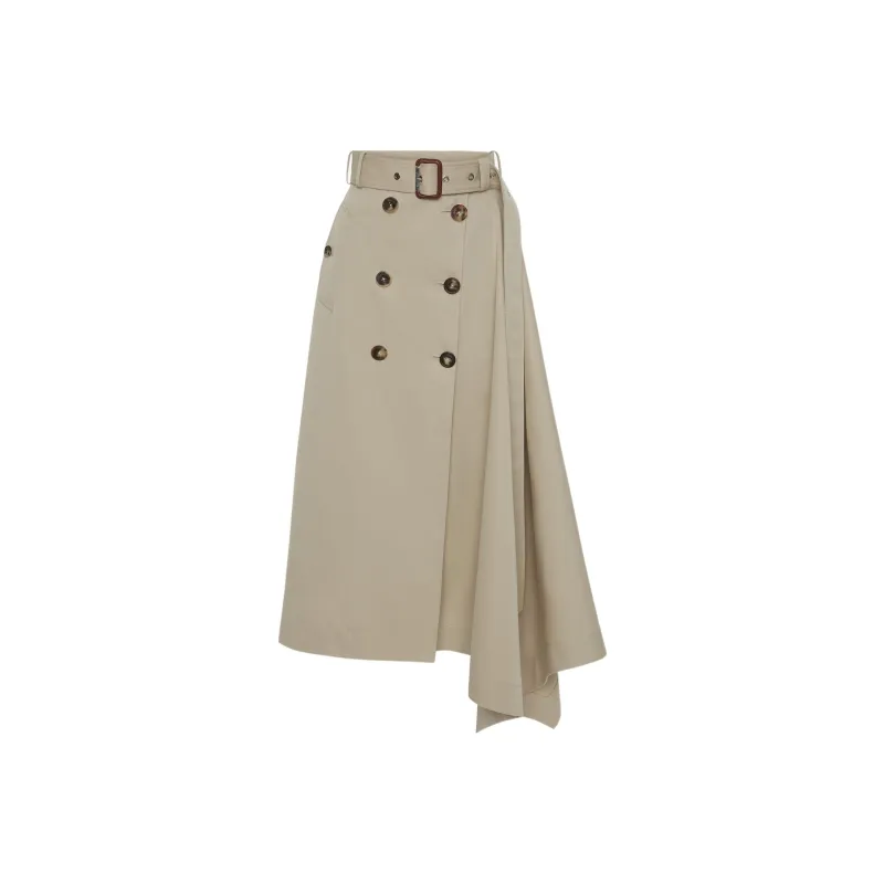 Alexander McQueen Casual Long Skirts Women's Beige-0