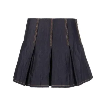 Bottega Veneta Pleated Mini Skirt