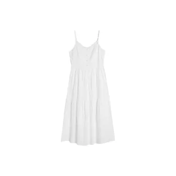ABCMININ Slip Dress Women's White