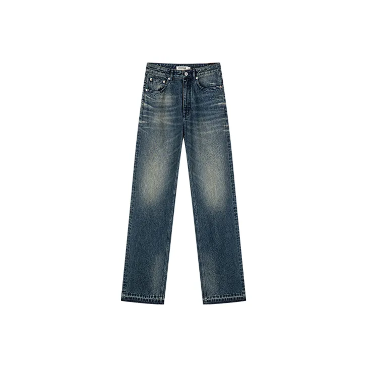 UOOYAA Jeans Women's Denim Blue-0