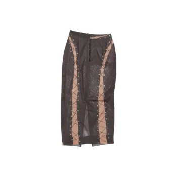 Acne Studios Casual Long Skirts Women's Brown