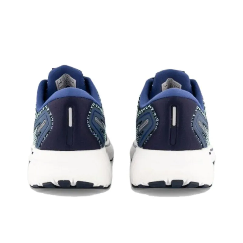 Brooks Ghost 14 Anti Slip Wear Resistant Low Top Running Shoes Women's Blue-5