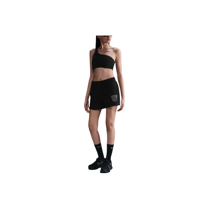 Nike Sportswear Club Fleece Women's Mid Rise 4' Graphic Shorts-0