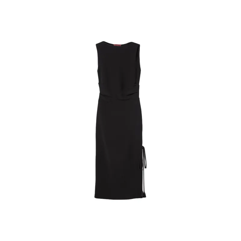GUCCI SS252 Sleeveless Dress Women's Black-0