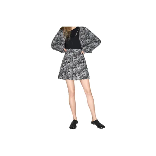 Bethine Casual Short Skirts Women's Mysterious Black