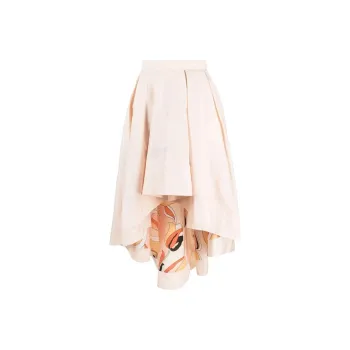 PINKO Casual Long Skirts Women's Pink