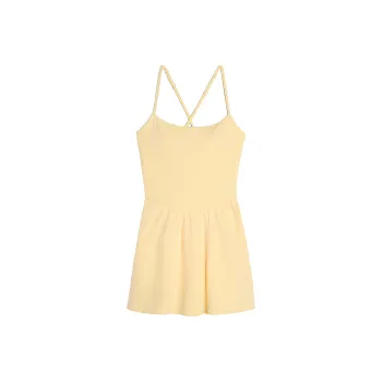 Hollister Slip Dresses Women's Yellow