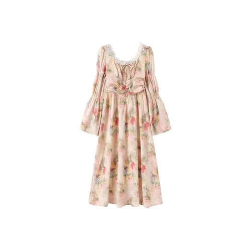 GULIANFEI Long Sleeved Dresses Women's Image Color