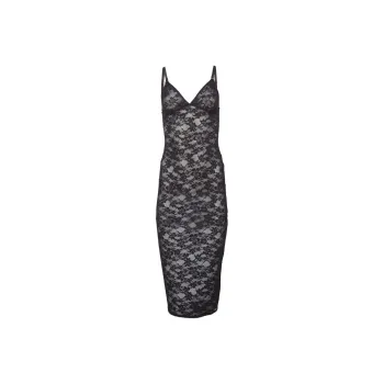 Fleur Du Mal Le Stretch Lace Slip Dress