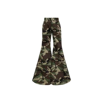 Vetements Camouflage print Flared Trousers