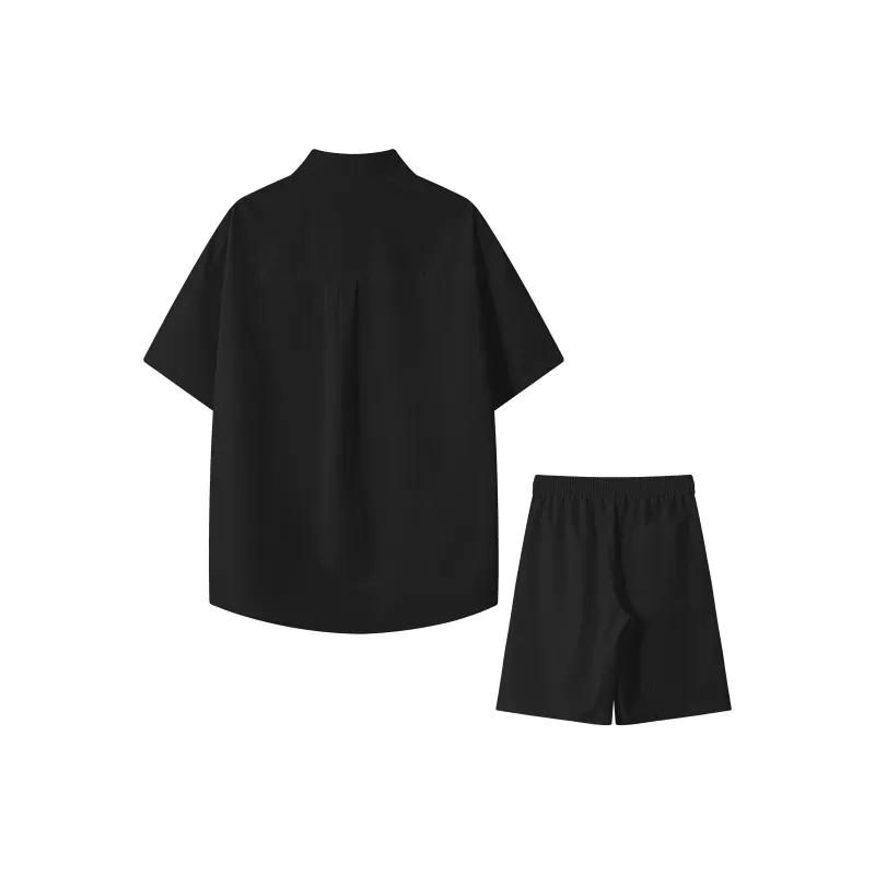 MARK WAFFLE Shirt Matching Set Unisex-7
